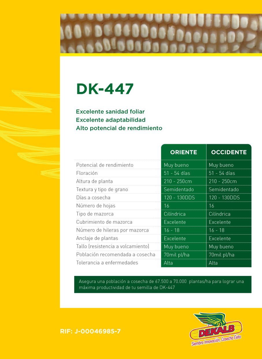 DEKALB - Buenas prácticas agrícolas