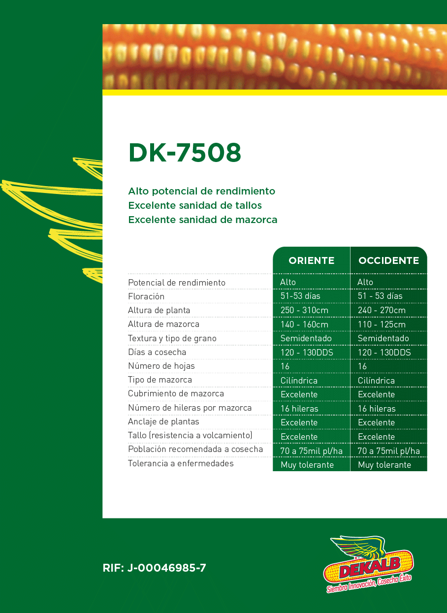 DEKALB - Buenas prácticas agrícolas