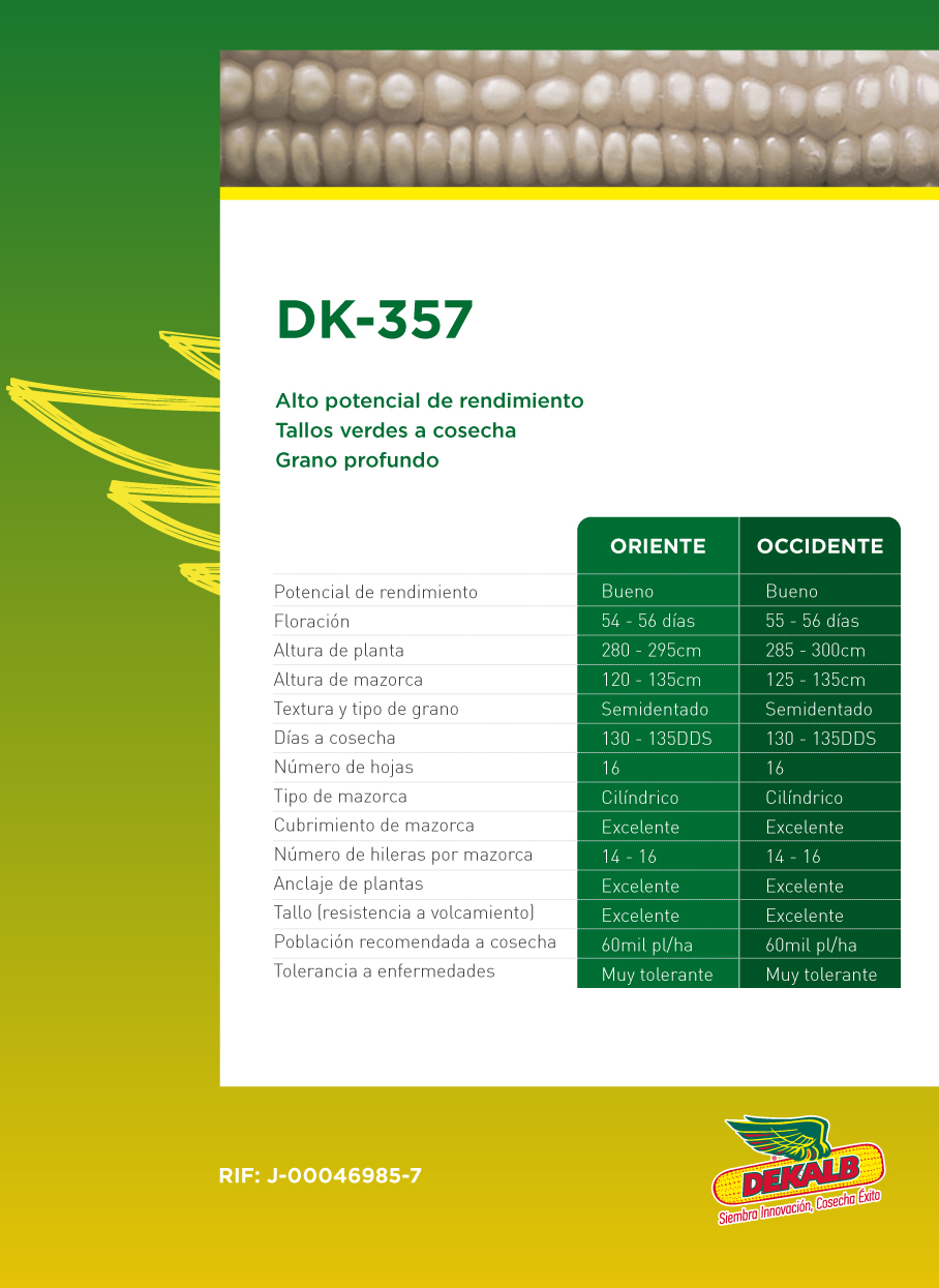 DEKALB - Buenas prácticas agrícolas