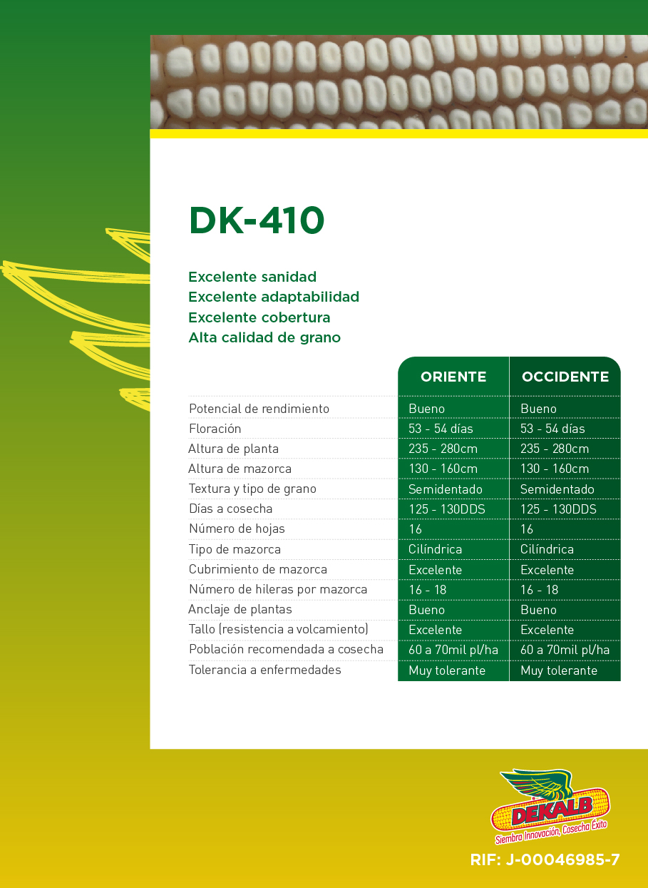DEKALB - Buenas prácticas agrícolas